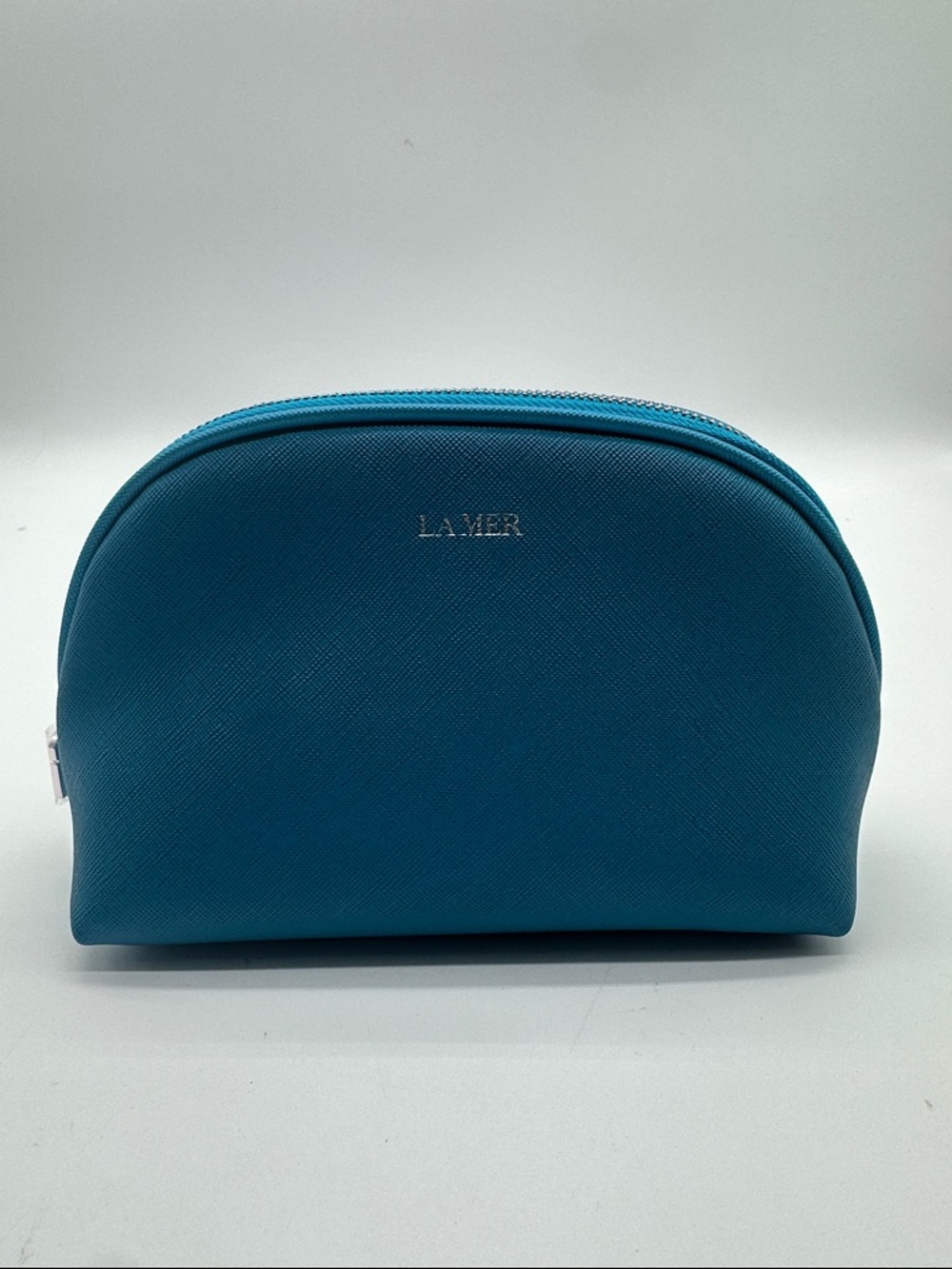 La Mer Teal Blue Travel Pouch
